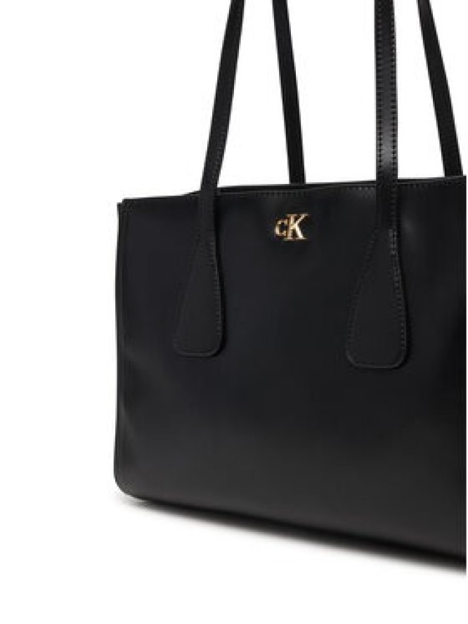 Calvin Klein Torebka Ck Medium Work Tote LV04F3442G Czarny