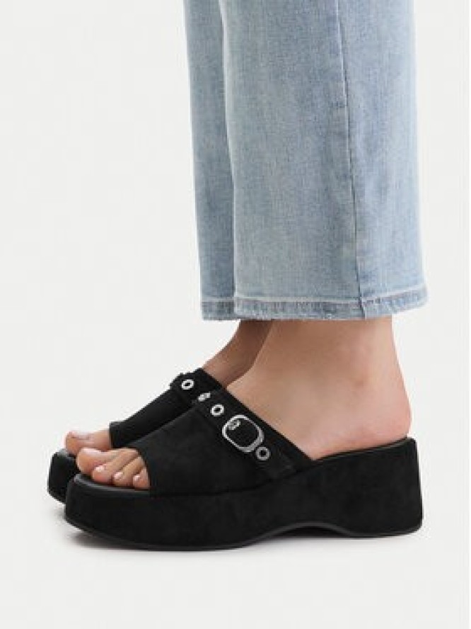 Guess Jeans Klapki CEO-HY20091-1 Czarny