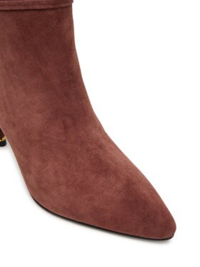Coccinelle Botki C-look Suede E4 VTL 11 01 01 Brązowy