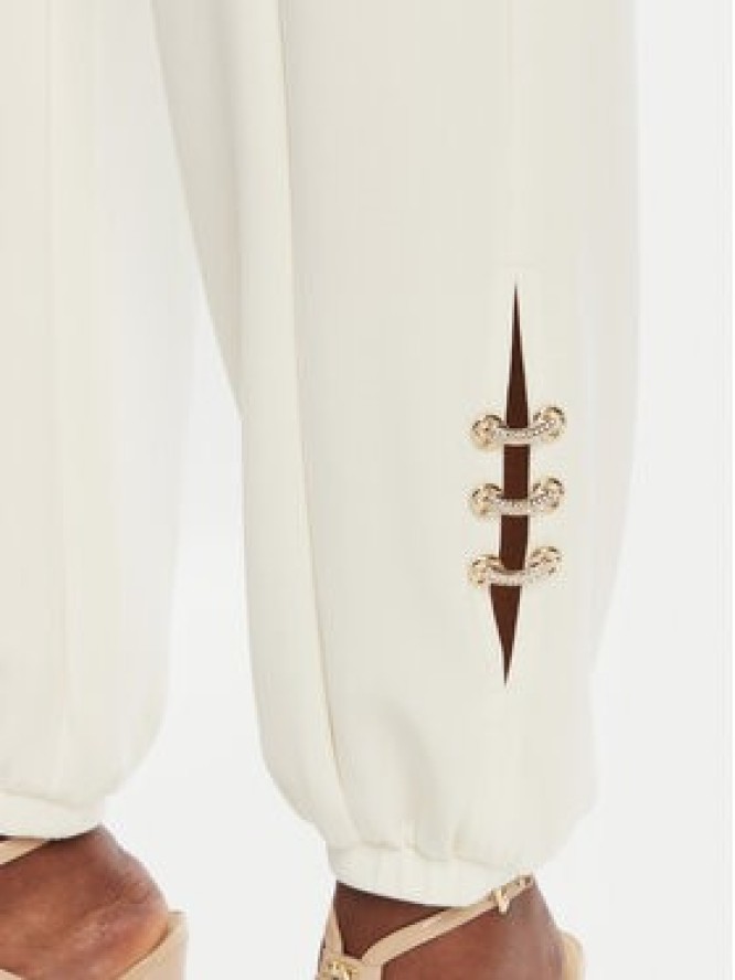 Liu Jo Sport Spodnie dresowe TA5229 J4869 Biały Relaxed Fit