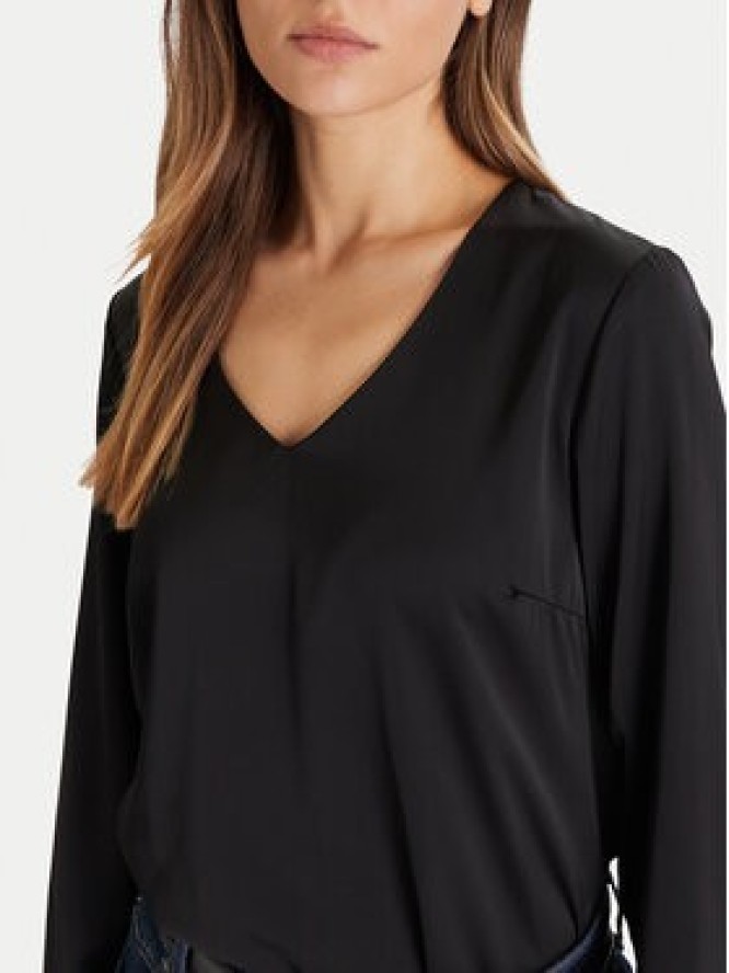 ONLY Bluzka Mika 15361191 Czarny Regular Fit