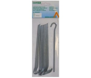 Campking Umefa drewniany kołek z oczkiem 30 cm 10 szt