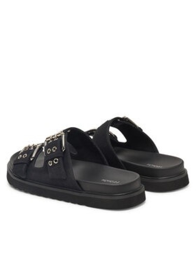 DeeZee Klapki HY86009-16 Czarny