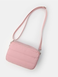 2 w 1: torebka i plecak - różowy