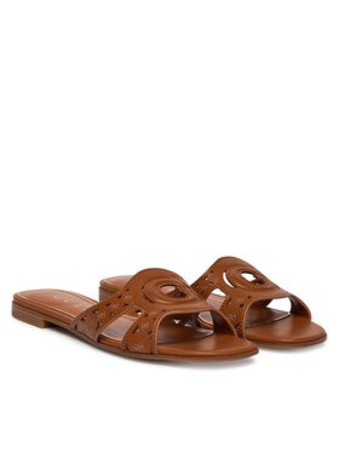 Guess Klapki FLJCS2 LEA03 Brązowy