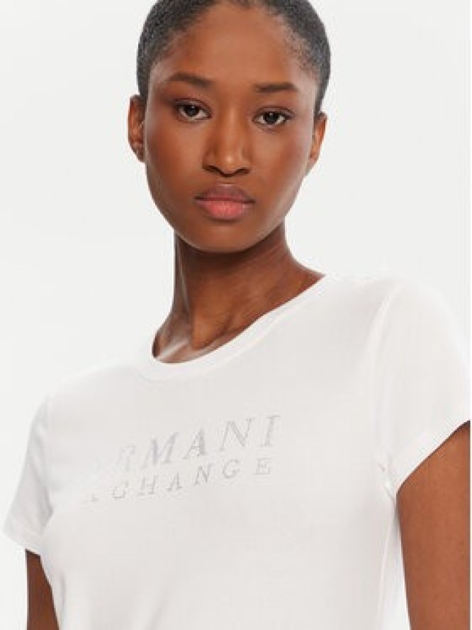 Armani Exchange T-Shirt XW001349 AF17173 U0002 Biały Regular Fit