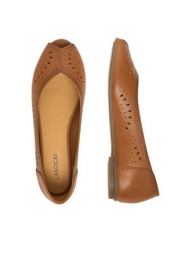 Lasocki Baleriny CEO-WI23-SORANO-16 Brązowy