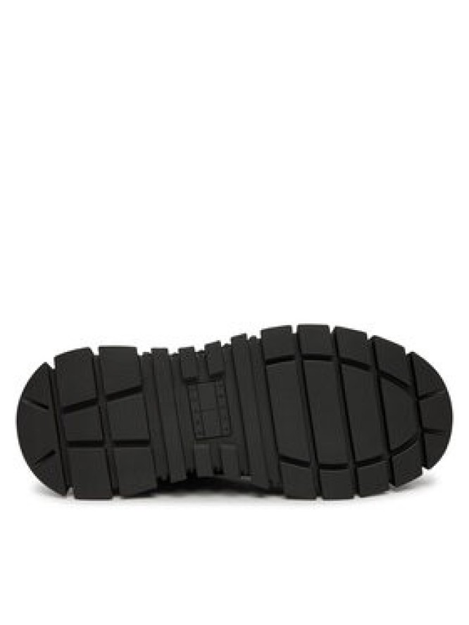 Tommy Jeans Sneakersy Tjw Platform Sneaker Leather Mc EN0EN03133 Czarny
