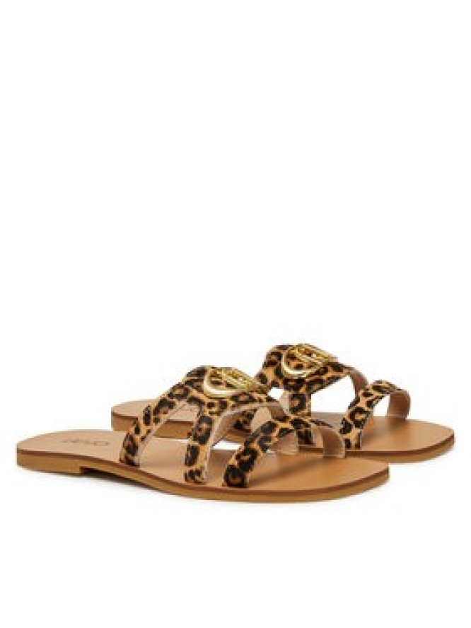 Liu Jo Klapki Saba 11 SA5083 PX131 Brązowy