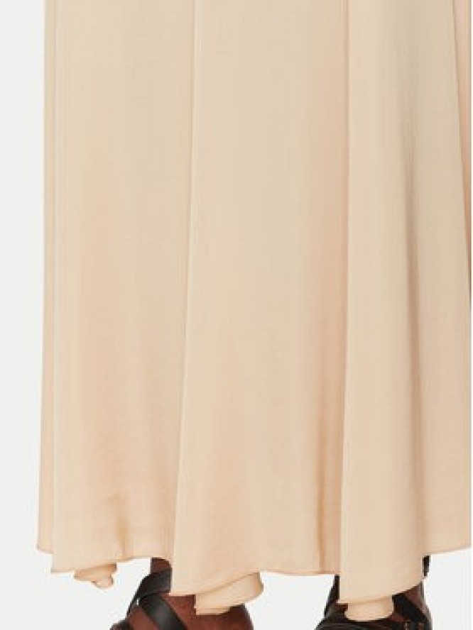 ViCOLO Spódnica maxi TD0004 Beżowy Regular Fit