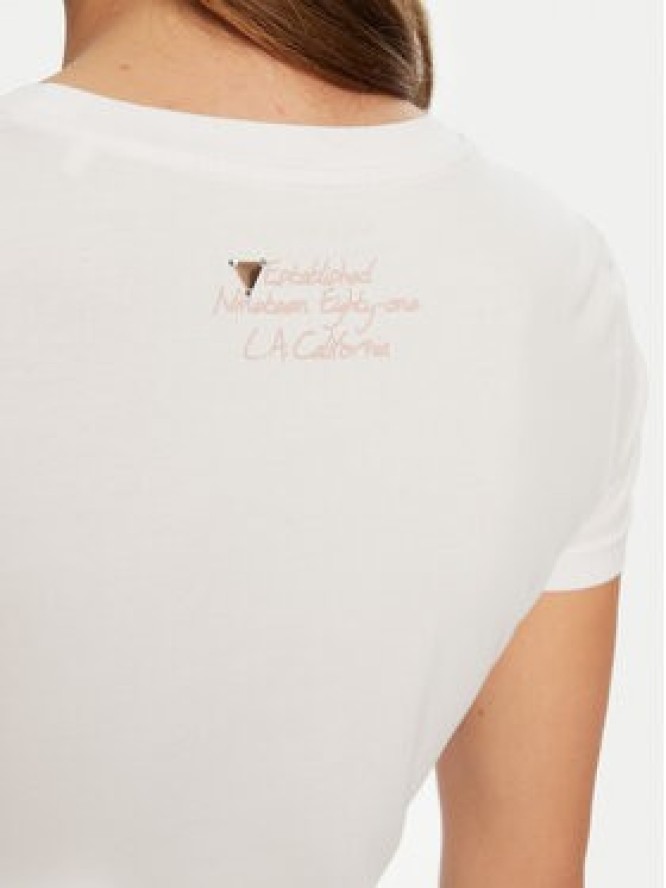 Guess T-Shirt W5RI22 J1314 Biały Regular Fit