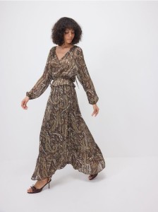 Wzorzysta spódnica - wielobarwny