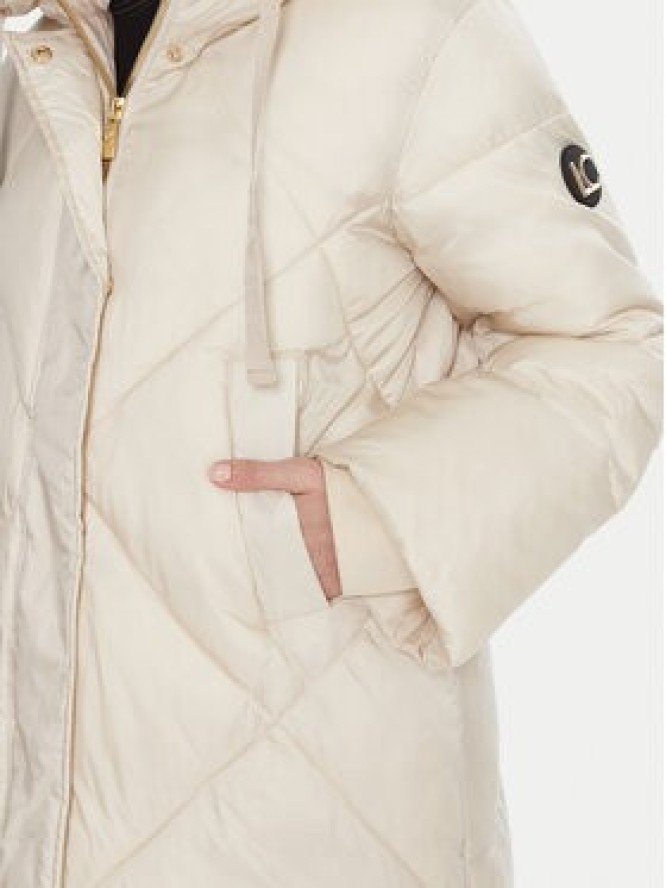 LOLA CASADEMUNT Kurtka zimowa LF2501002 Beżowy Relaxed Fit