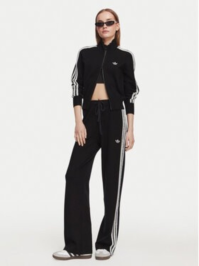 adidas Kardigan Firebird KS7366 Czarny Slim Fit