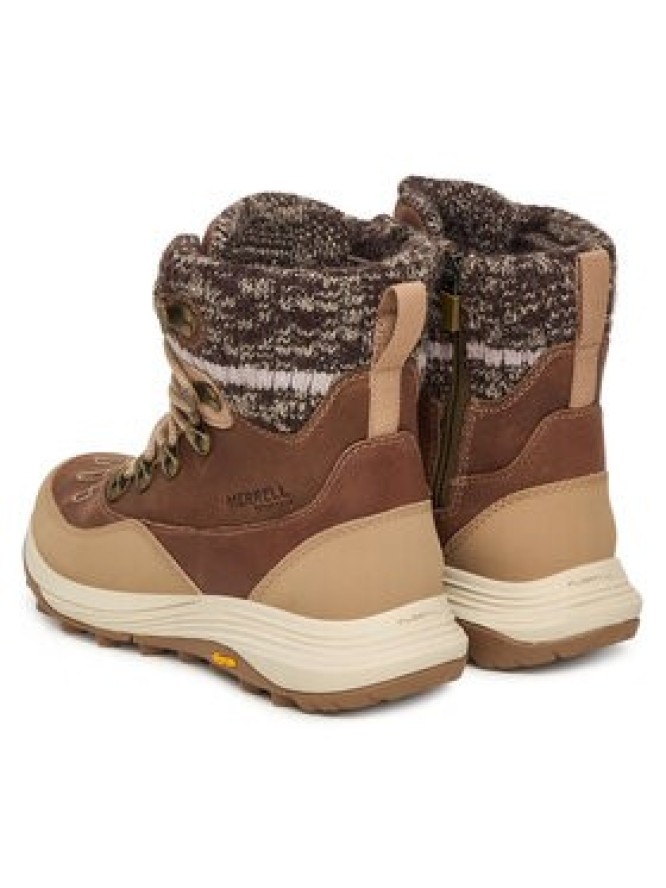Merrell Śniegowce Siren 4 Thermo Mid Zip Waterproof J038764 Brązowy