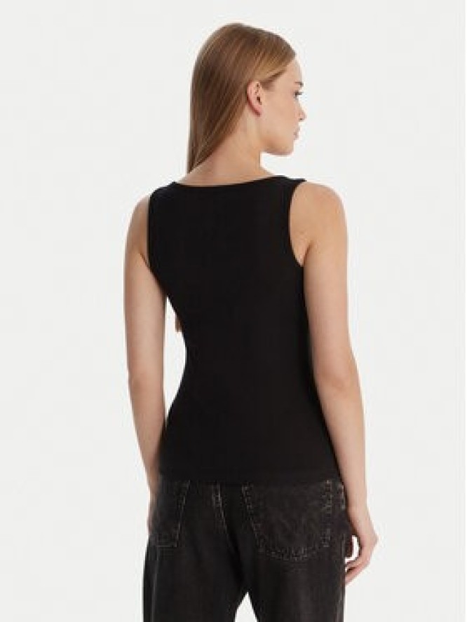 Guess Jeans Top W6RP20 KA0H1 Czarny Slim Fit