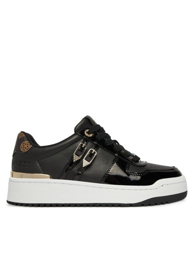 Guess Sneakersy FLFMAG ELE12 Czarny