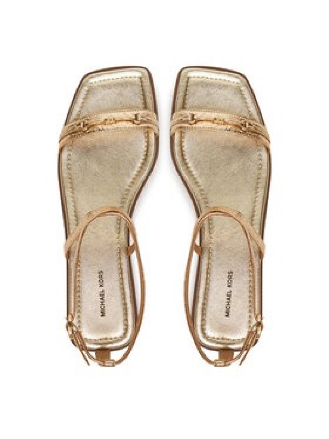 MICHAEL Michael Kors Sandały Lena 40S5LEFS1M Złoty