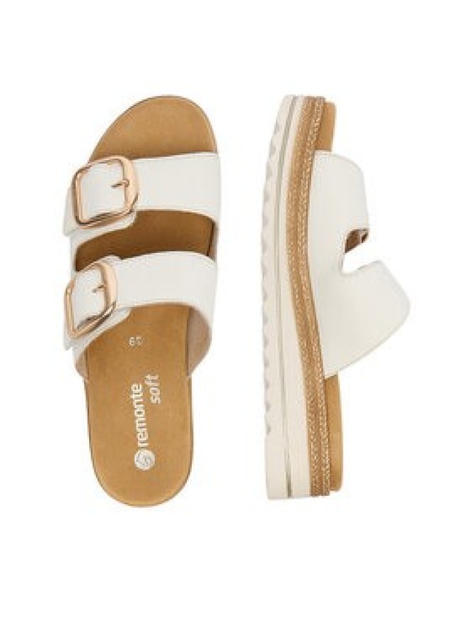 Remonte Klapki CEO-D0Q66-80 Écru