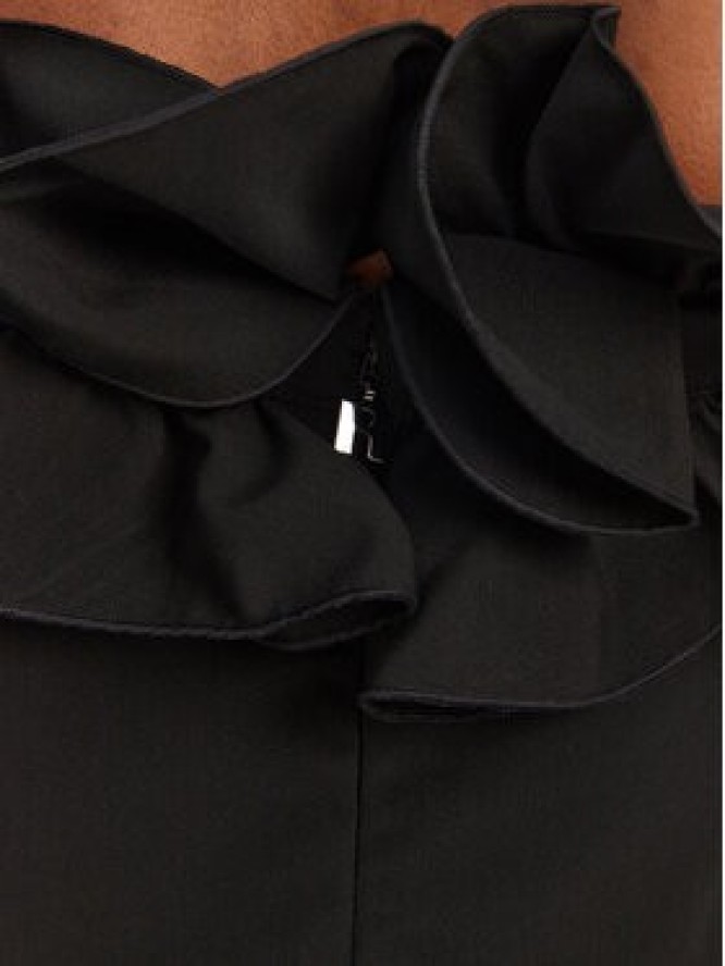 ROTATE Sukienka koktajlowa 113810100 Czarny Slim Fit