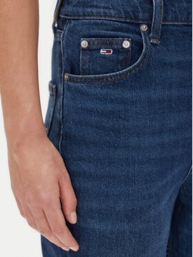 Tommy Jeans Jeansy Layla Hr Slim Str Bi0152 Co DW0DW20054 Granatowy Regular Fit