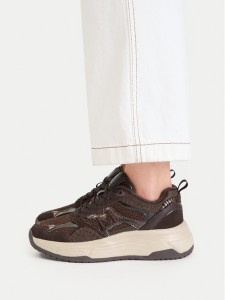 MEXX Sneakersy EO-MI001006163W Brązowy