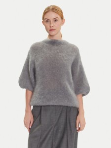 Dixie Sweter M277Y101A Szary Relaxed Fit