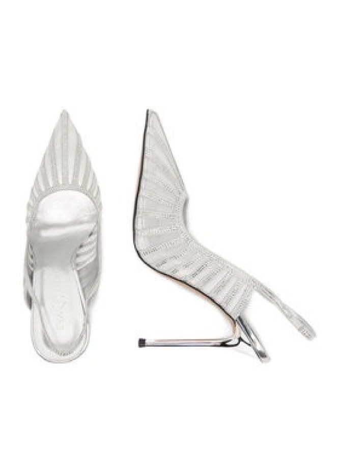 Eva Minge Szpilki EO-AVA-E373-70H-C183Y1 Srebrny