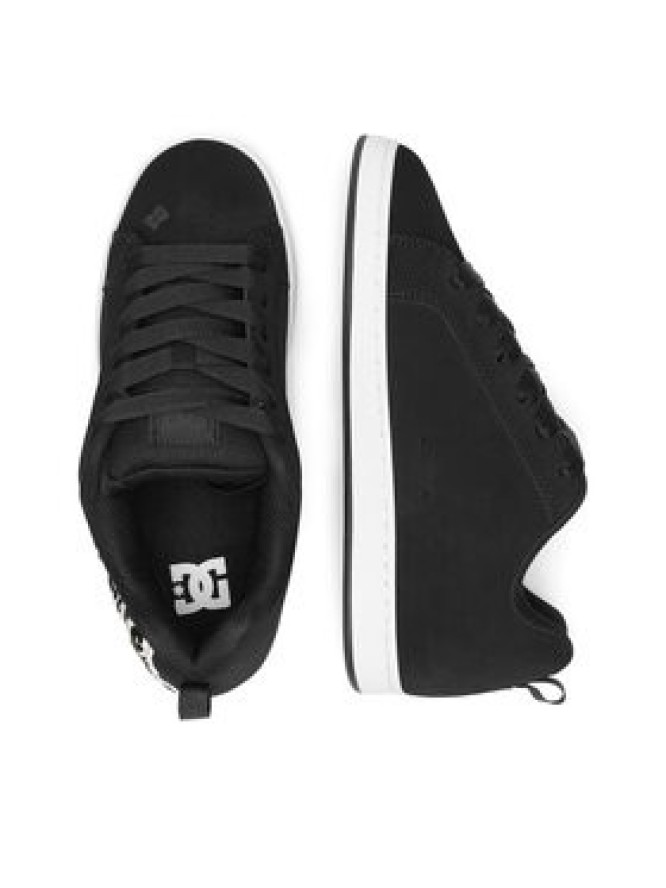 DC Shoes Sneakersy COURT GRAFFIK DC01662061 Czarny