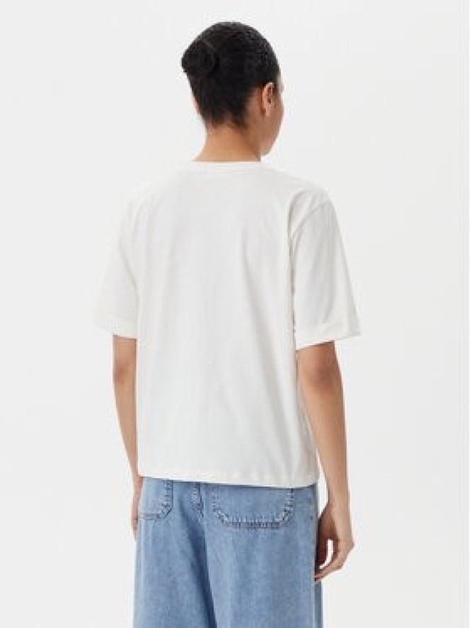 Liu Jo Sport T-Shirt TA5175 JS923 Écru Regular Fit