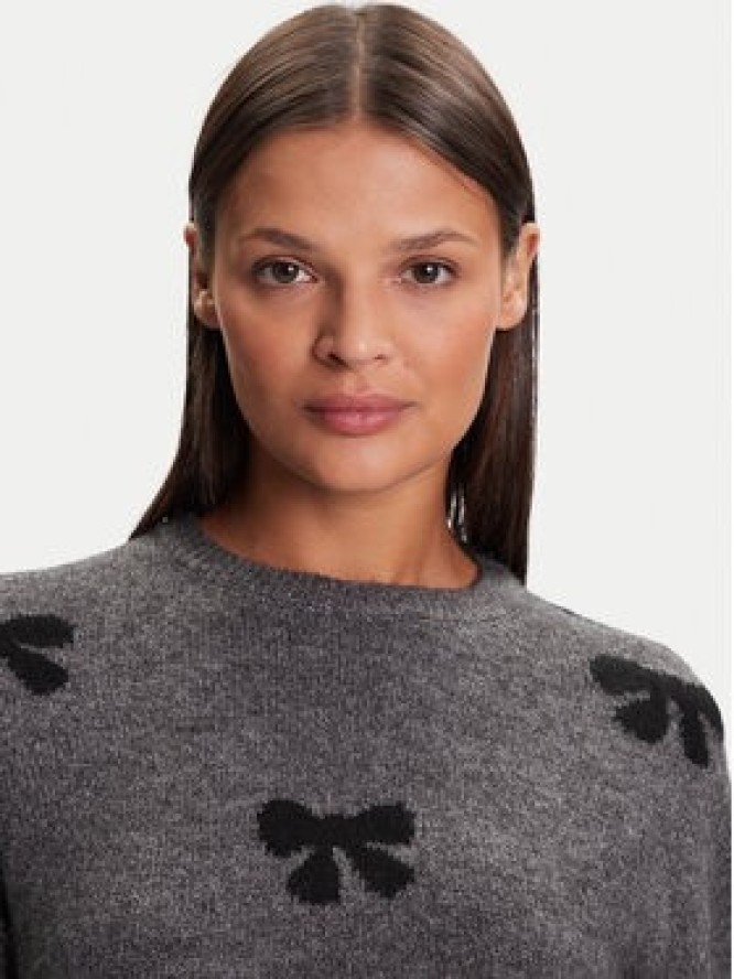 ONLY Sweter Bora 15360712 Szary Regular Fit