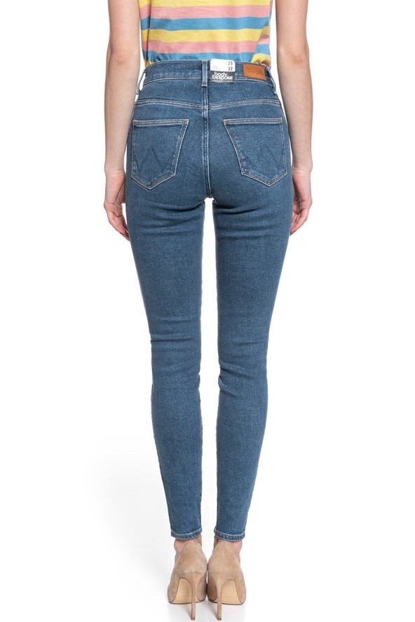 WRANGLER HIGH RISE SKINNY USED TINT W27HTX50H 112128127