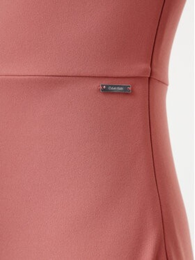 Calvin Klein Sukienka koktajlowa K20K208174 Różowy Regular Fit