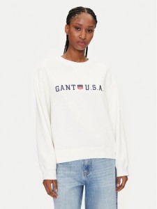 Gant Bluza 4200577 Biały Regular Fit
