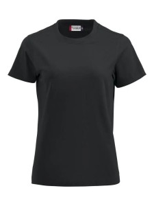 clique Premium-T Women – damski T-shirt z okrągłym dekoltem, bawełna