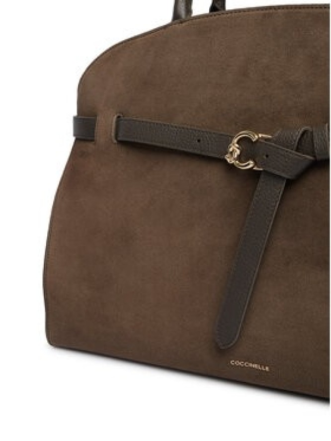 Coccinelle Torebka TLB Coccinellesabine Suede Bi E1 TLB 18 01 01 Khaki