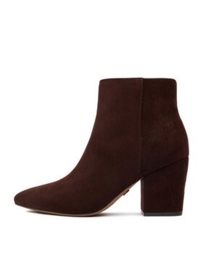 Nine West Botki CEO-ZAKIA-01 Brązowy ciemny