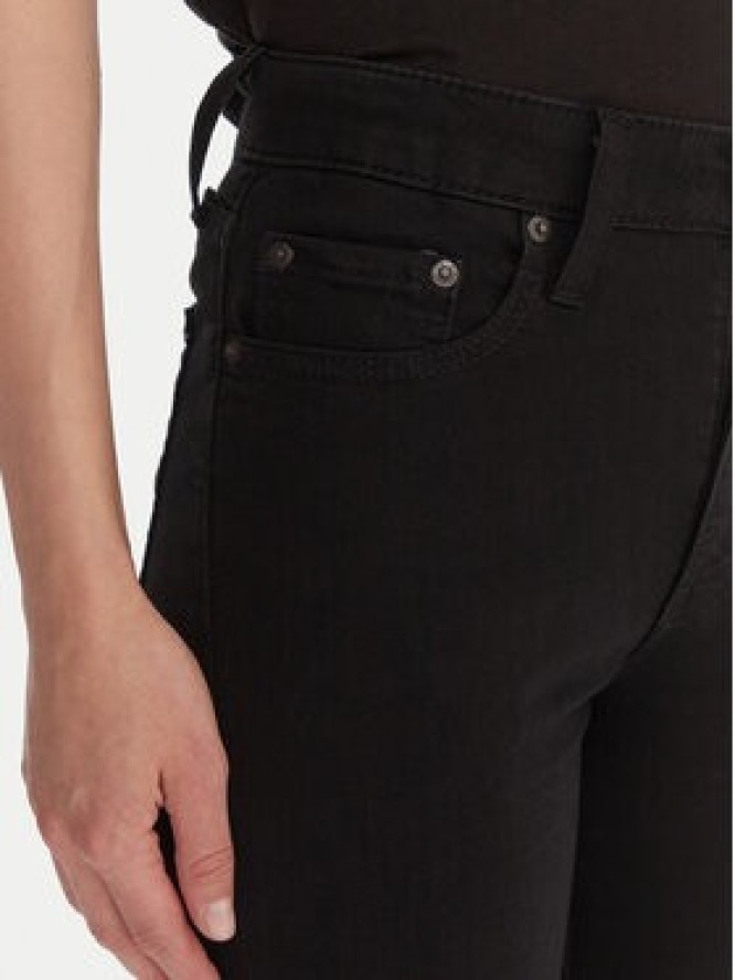 Levi's® Jeansy 721™ 18882-0762 Czarny Skinny Fit
