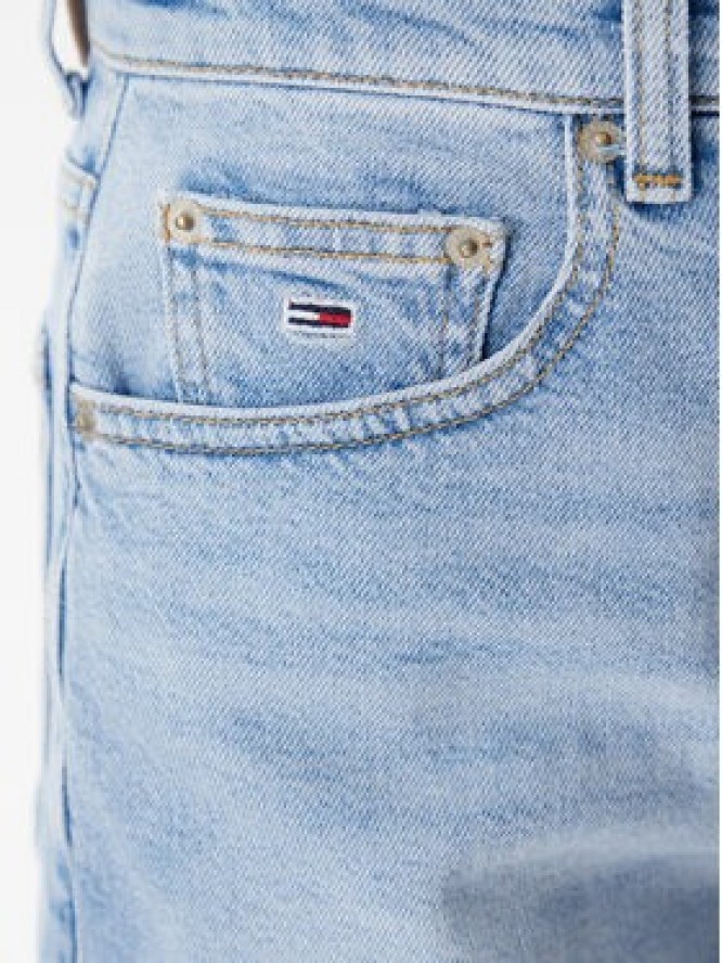 Tommy Jeans Szorty jeansowe DW0DW20091 Niebieski Mom Fit