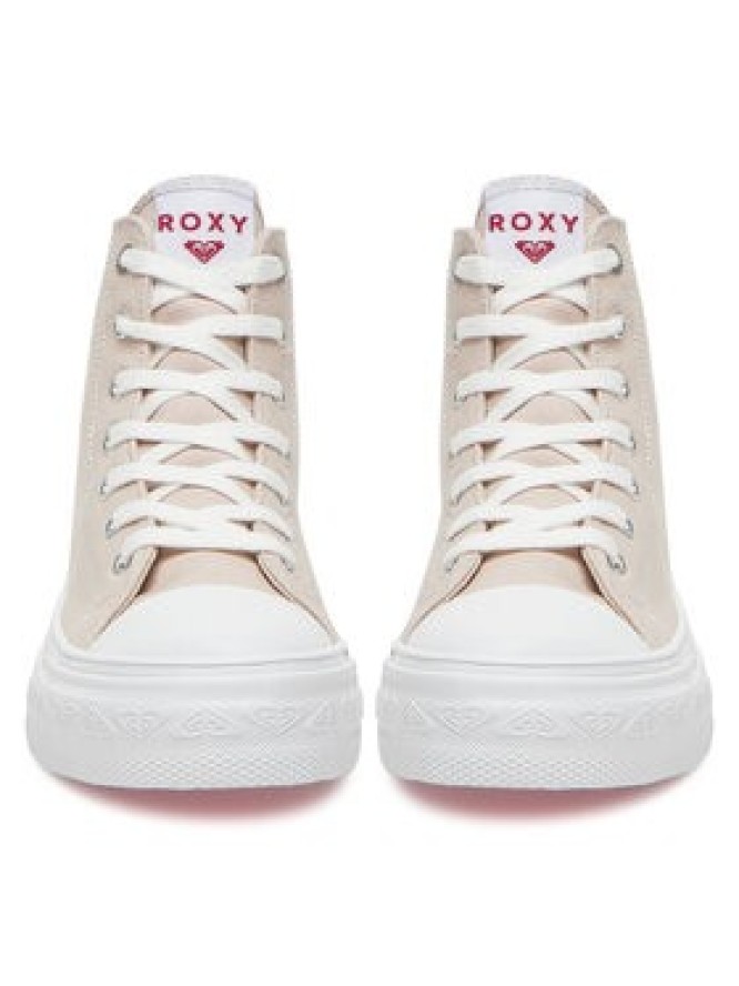 Roxy Trampki V12-907 Beżowy