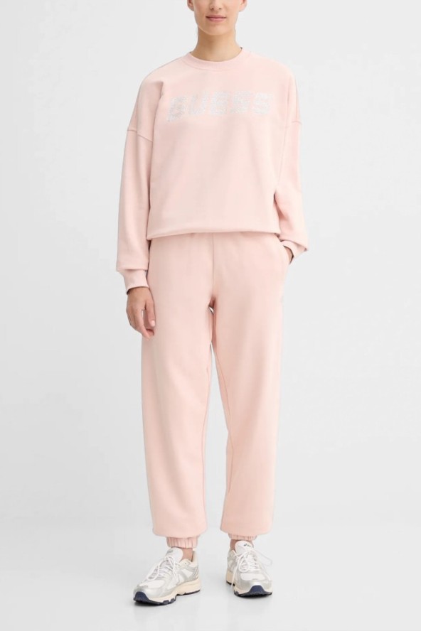 GUESS Różowa damska bluza Primula, Rozmiar L