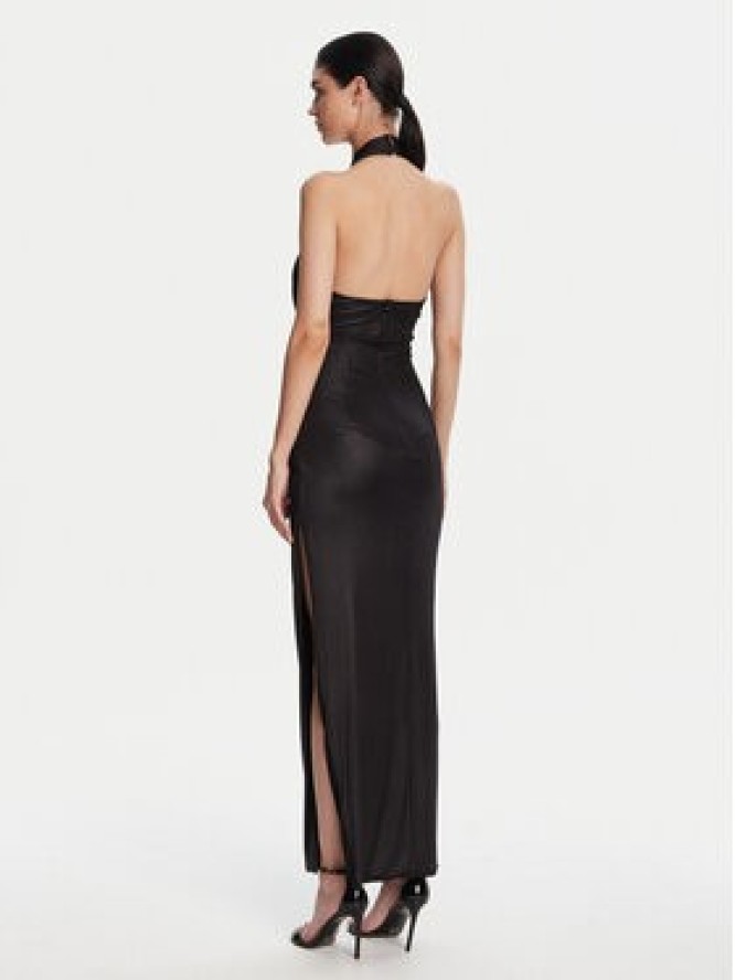 Fracomina Sukienka wieczorowa FQ25SD3002W798T4 Czarny Slim Fit