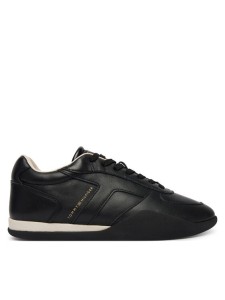 Tommy Hilfiger Sneakersy Th Vintage Low Runner Leather FW0FW09485 Czarny