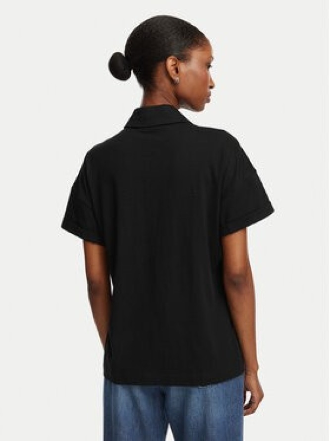 Liu Jo Sport Polo TA6159 JS870 Czarny Regular Fit