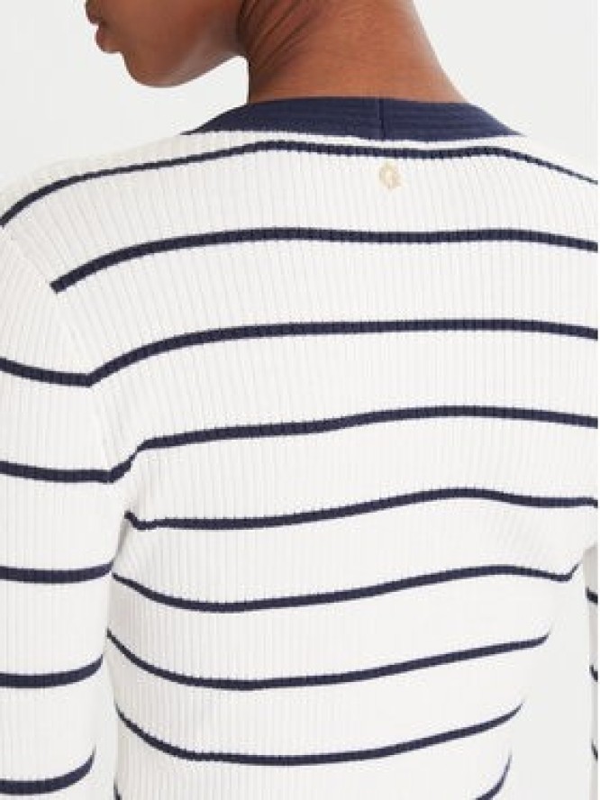 Guess Sukienka dzianinowa W5YK98 Z2YK2 Biały Slim Fit