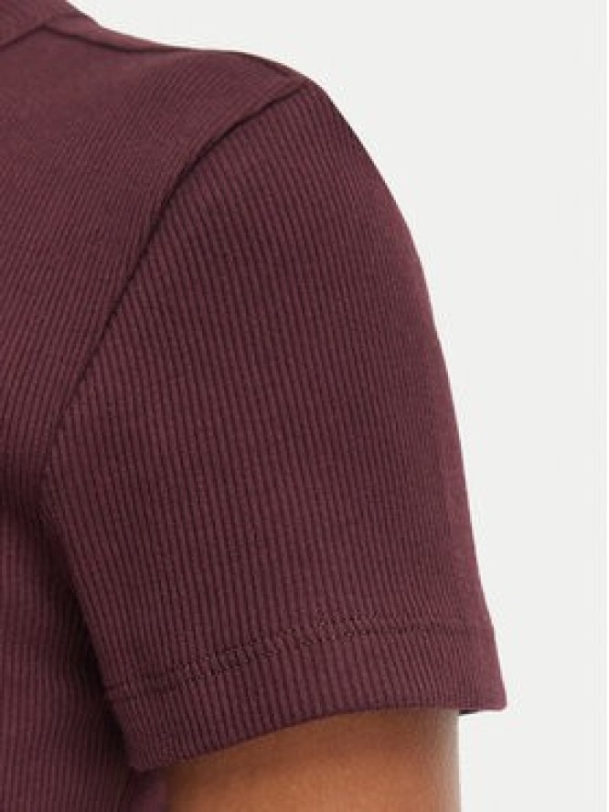 Lacoste T-Shirt TF5538 Bordowy Slim Fit