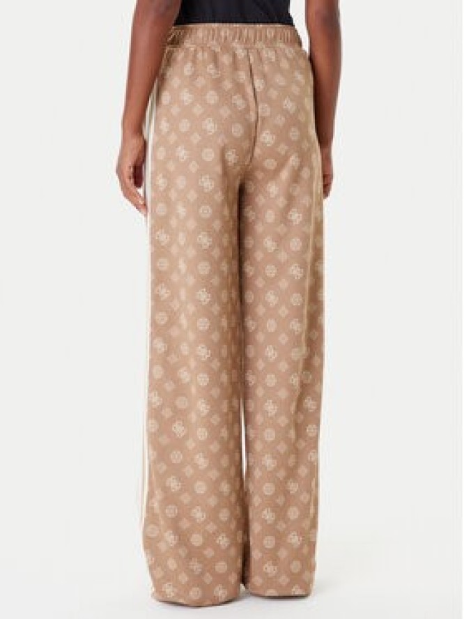Guess Spodnie dresowe V5YB10 K0282 Brązowy Relaxed Fit