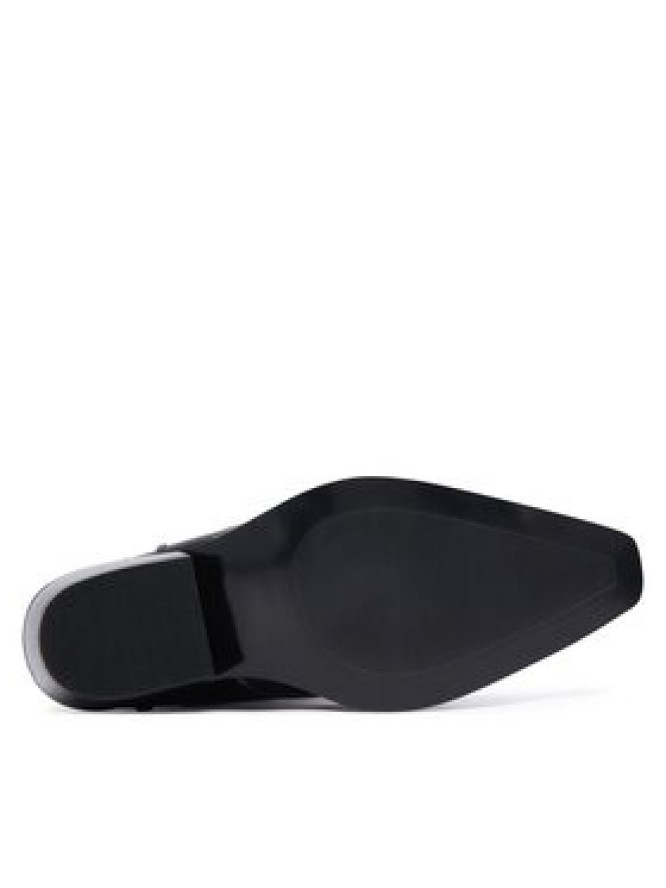 Tommy Jeans Kowbojki Archive Cowboy Boot Leather EN0EN03046 Czarny