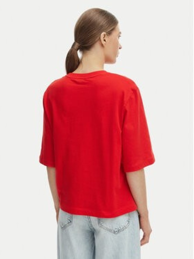 Tommy Hilfiger T-Shirt WW0WW47811 Pomarańczowy Relaxed Fit