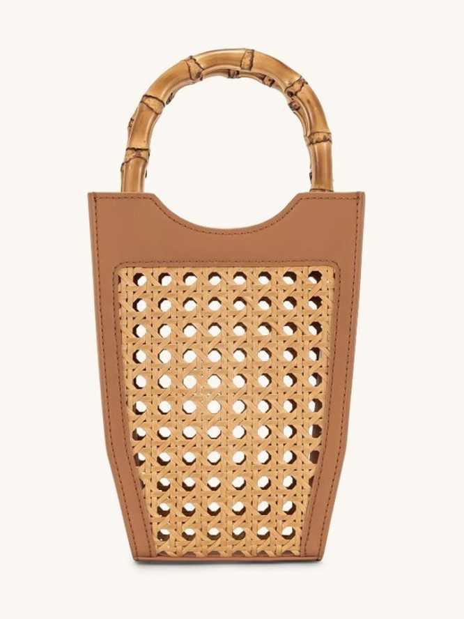 JW PEI Torebka "Fei" w kolorze jasnobrązowym - 14 x 18,5 x 5,5 cm rozmiar: onesize